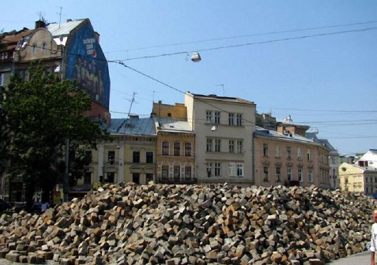 Інтерактивна карта ремонтів доріг і будинків Львова