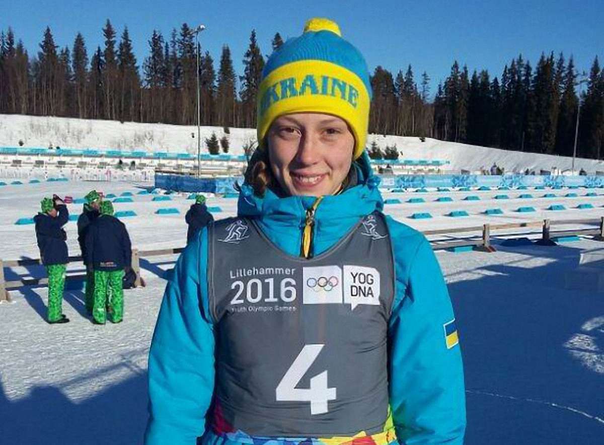 Українська біатлоністка стала чемпіонкою Юнацьких Олімпійських ігор