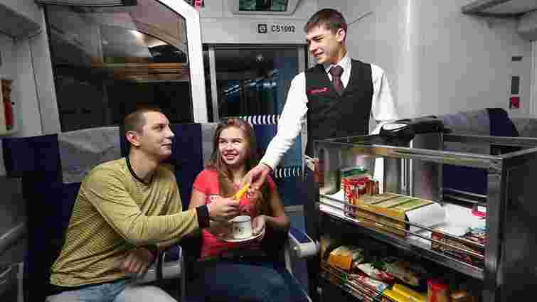WOG годуватиме пасажирів потягів "Інтерсіті"
