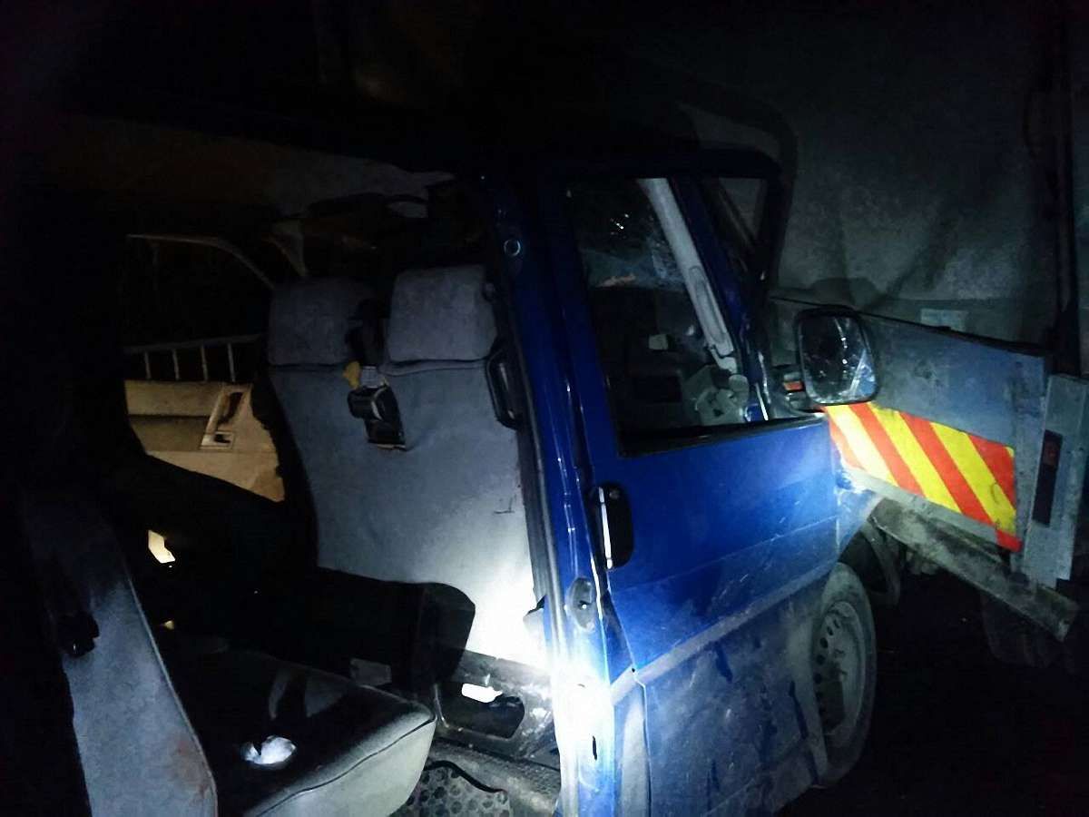 На Львівщині в аварію потрапив автомобіль «Правого сектора», який повертався із суду