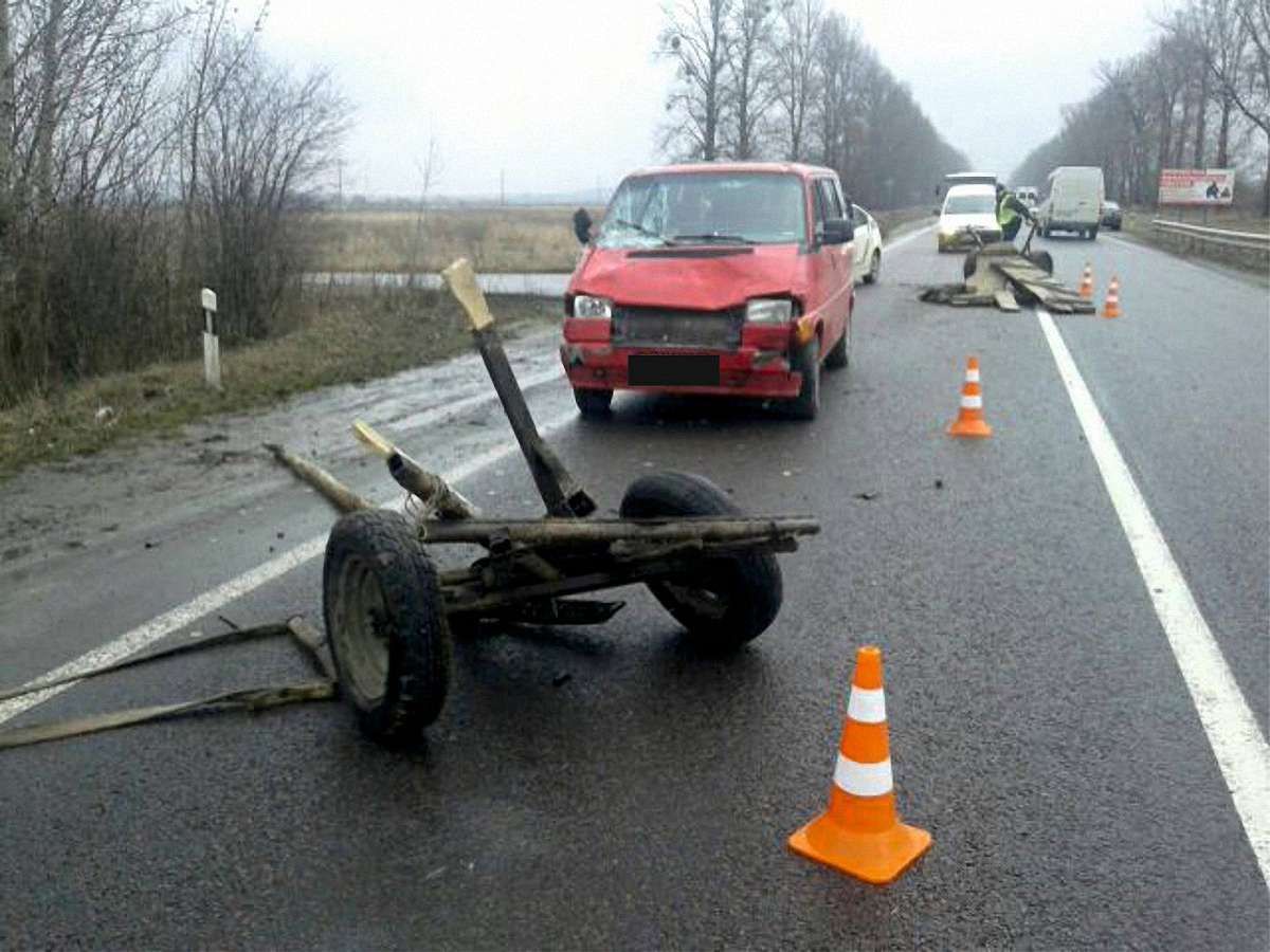 На трасі Львів – Рава-Руська трапилася ДТП з вини п’яного фірмана