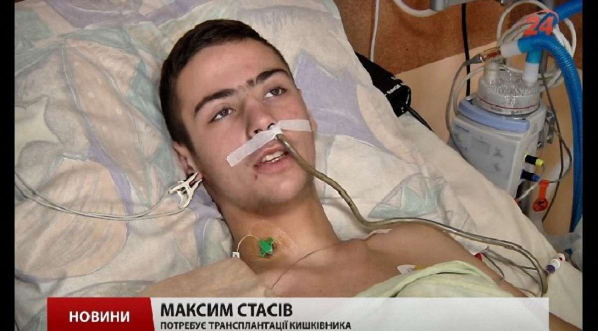 Після першої операції у Індії Максим Стасів почав самостійно їсти