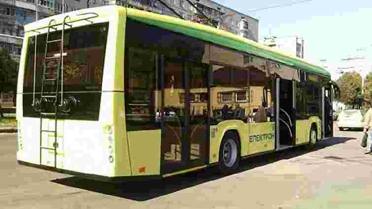 Два нові тролейбуси уже виїхали на львівські вулиці