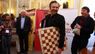Святослав Вакарчук зробив перший хід четвертої партії у матчі за шахову корону