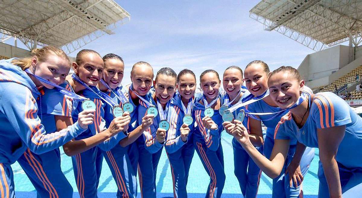 Збірна України зі синхронного плавання виборола путівку на Олімпіаду-2016