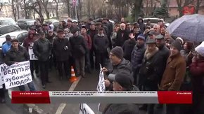 Через пікет у Львові не курсують шість трамвайних маршрутів