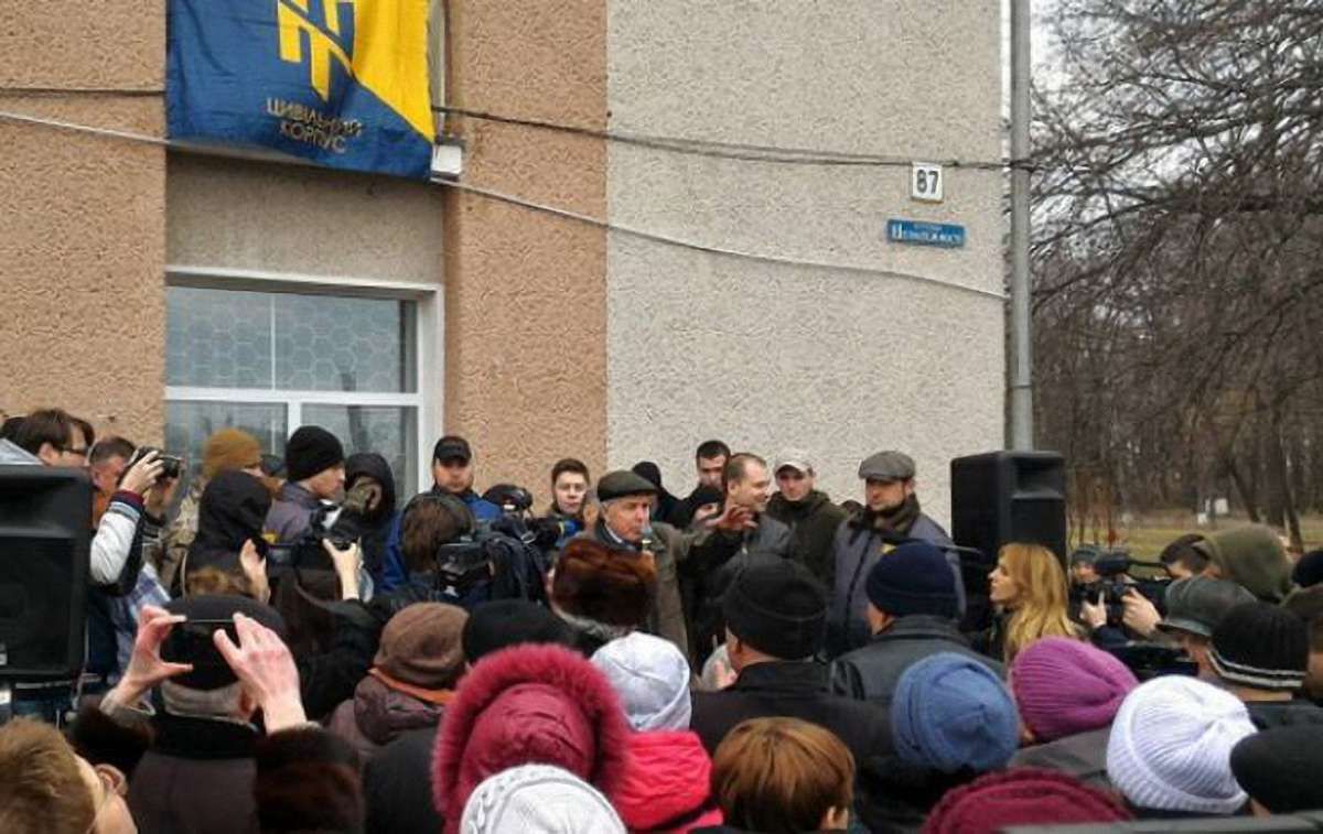 В Яготині Київської області облаштували блокпост, щоб не допустити заселення мігрантів