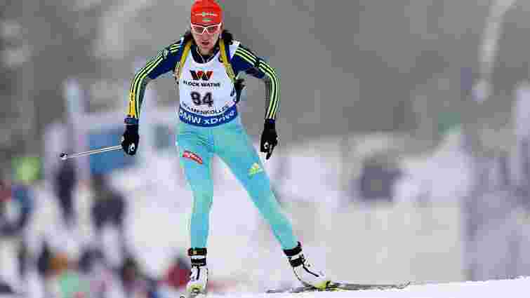 Олена Підгрушна фінішувала у топ-10 спринтерської гонки в Ханти-Мансійську