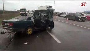 На об’їзній Львова п’яний водій позашляховика вщент розбив «Жигулі»