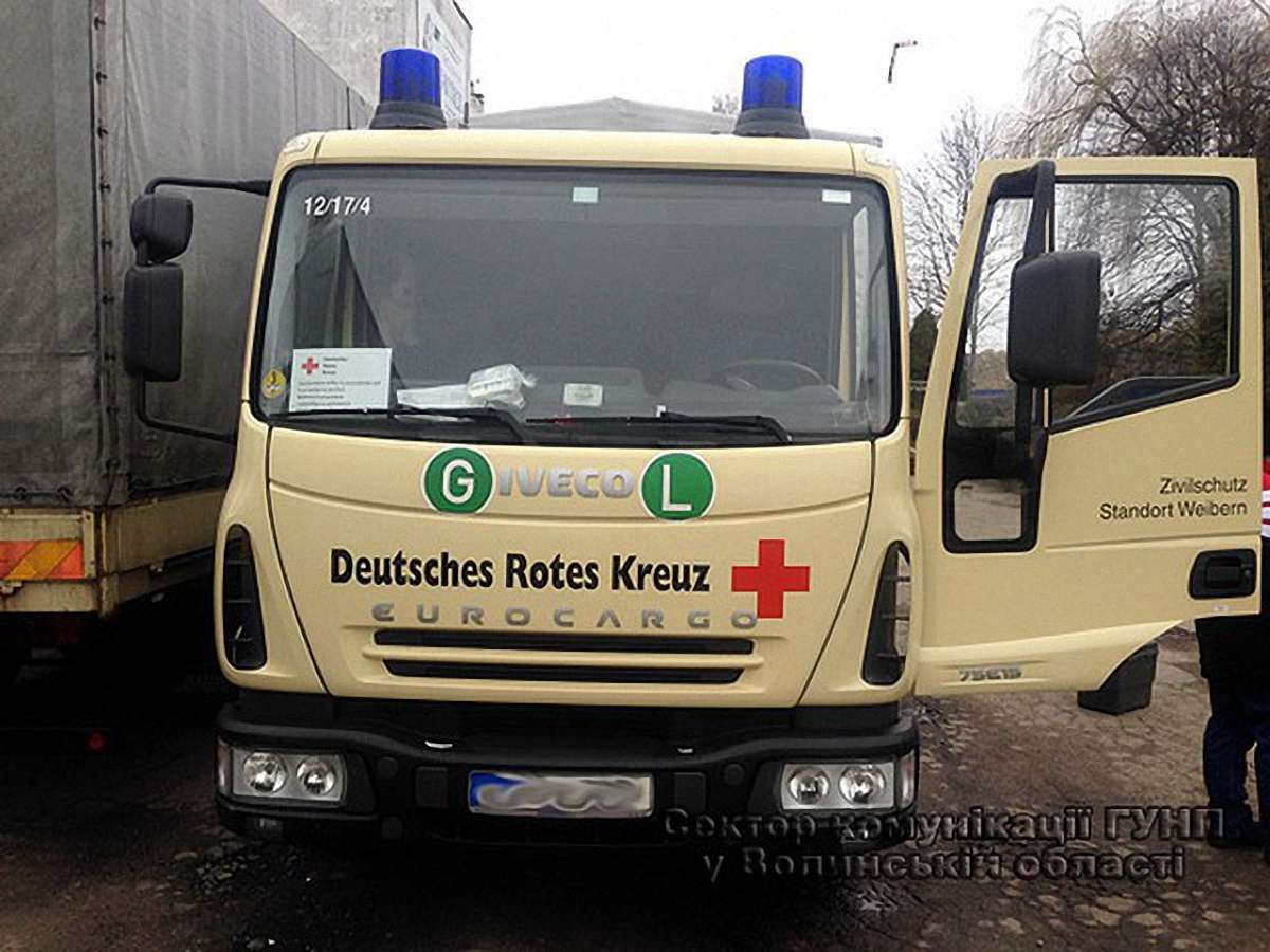 У Луцьку пограбували автомобіль міжнародної гуманітарної організації