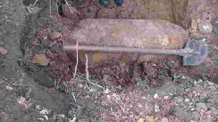 На Львівщині підірвали фугасну авіаційну бомбу вагою 500 кг
