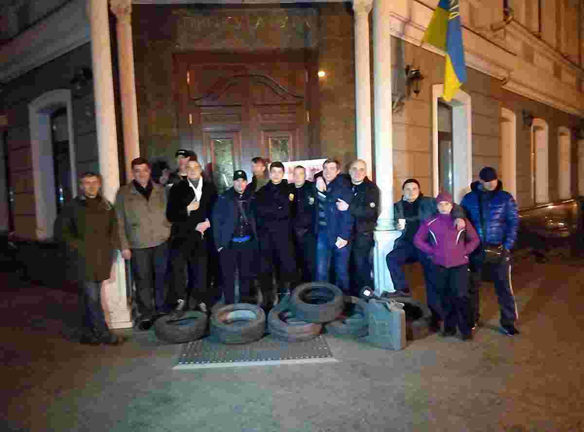 Акція протесту під прокуратурою Одеської області