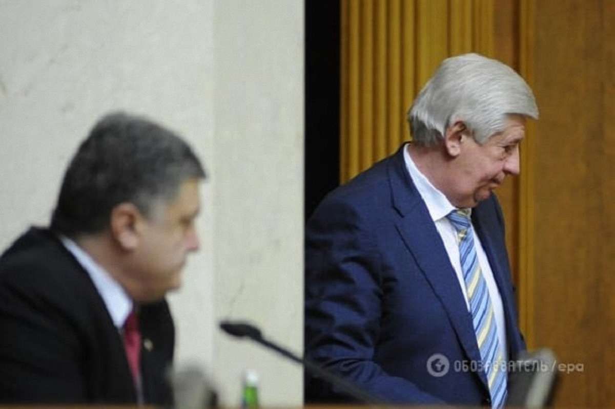 Порошенко підписав указ про звільнення Шокіна