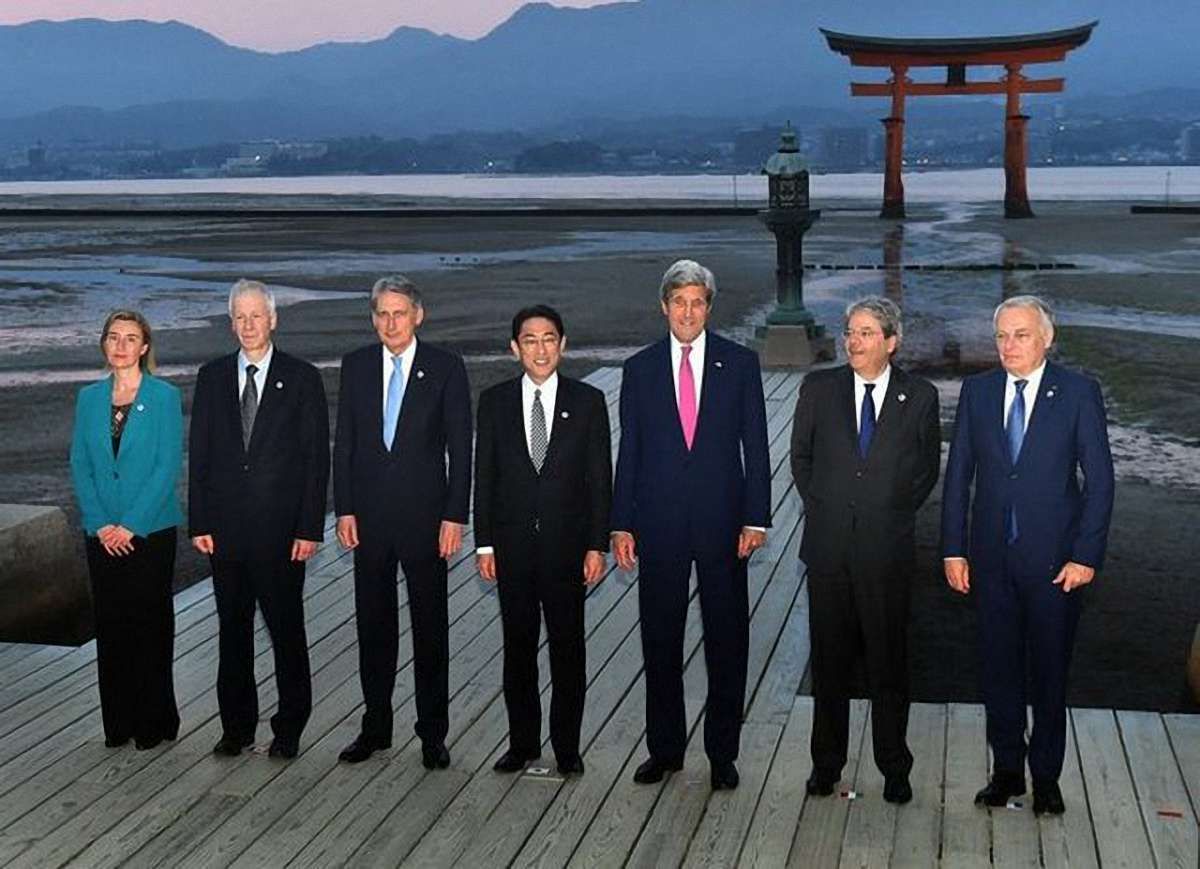 Міністри закордонних справ країн G7 закликали дотримуватися мінських домовленостей
