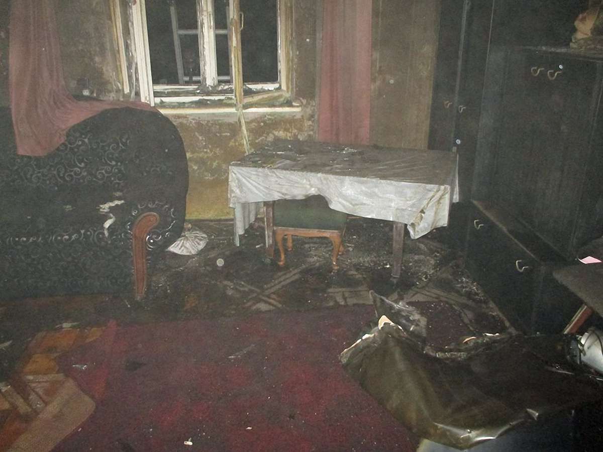 Під час пожежі в орендованій квартирі у Стрию загинув 50-річний чоловік