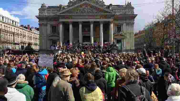 У Брюсселі проводять марш проти тероризму