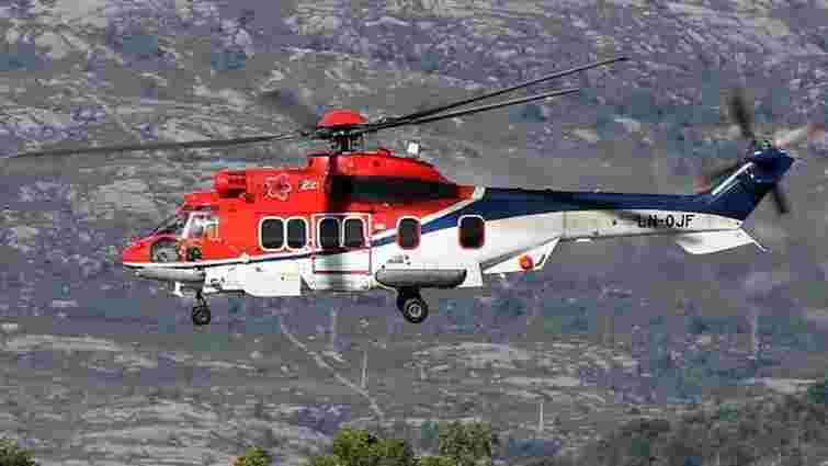 У Норвегії розбився вертоліт з 13 пасажирами