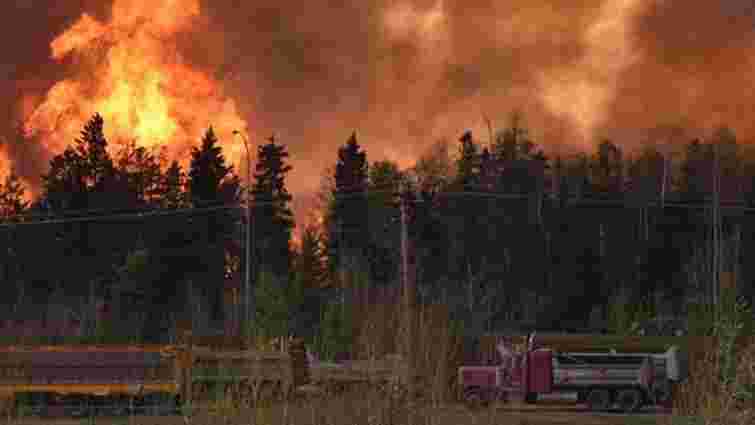 У Канаді пожежі охопили 85 тис. га лісів
