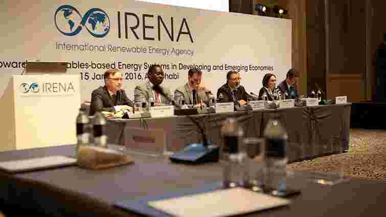 Україна подасть заявку на членство у Міжнародному агентстві з відновлювальних джерел енергії
