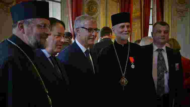 Єпископ УГКЦ Борис Гудзяк отримав найвищий орден Франції