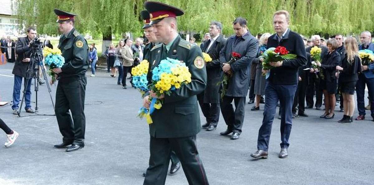У Львові вшанували пам'ять загиблих військовослужбовців Нацгвардії України