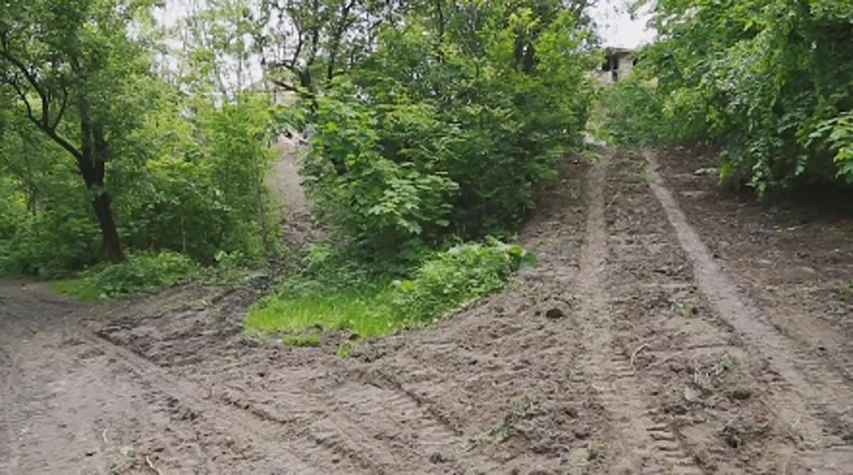 Забудовника змусять відновити пошкоджений ландшафт парку «Горіховий гай»