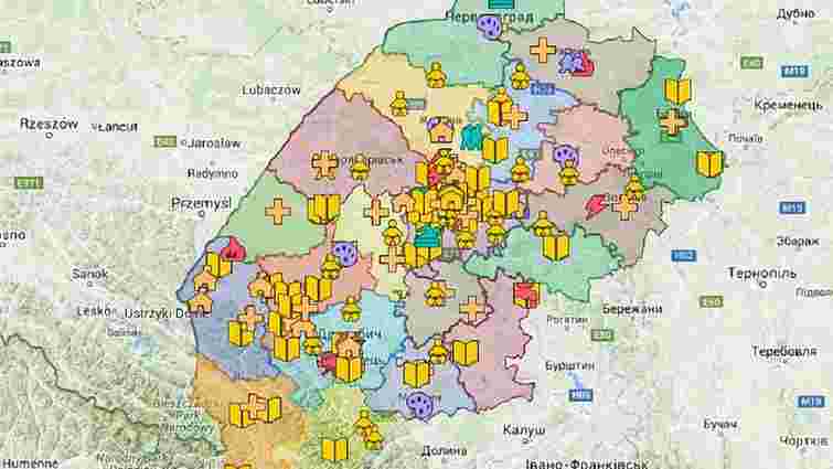 В ОДА розробили онлайн-карту об’єктів, які будуватимуть на Львівщині цьогоріч