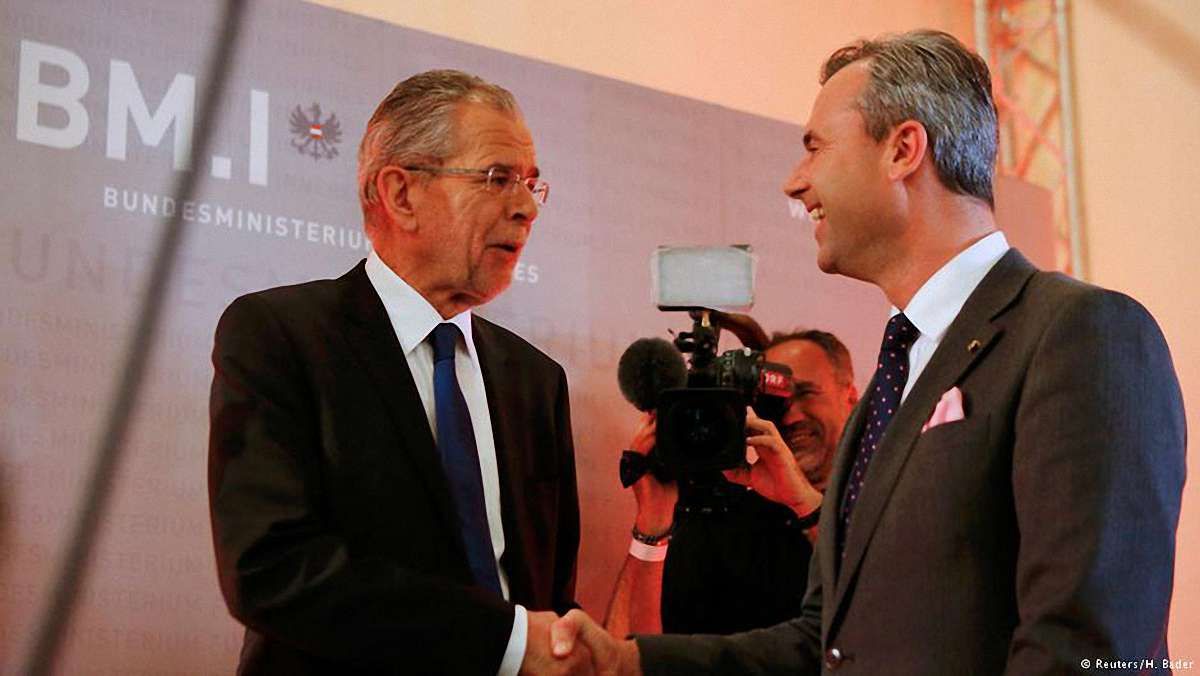 Попередні підрахунки досі не виявили лідера президентських перегонів у Австрії