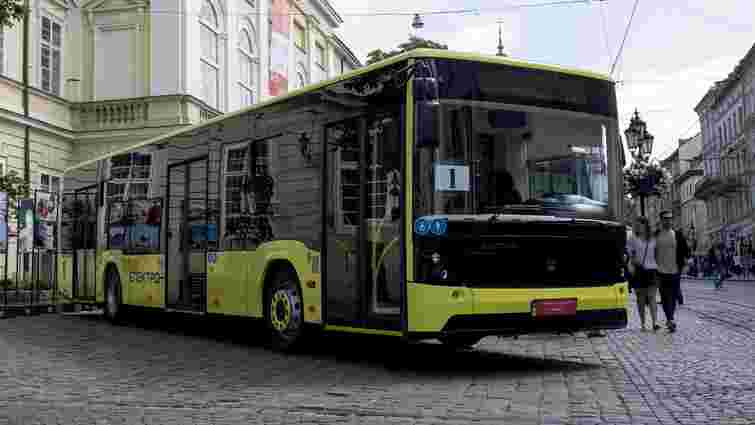 Львів отримав перші автобуси «Електрон»