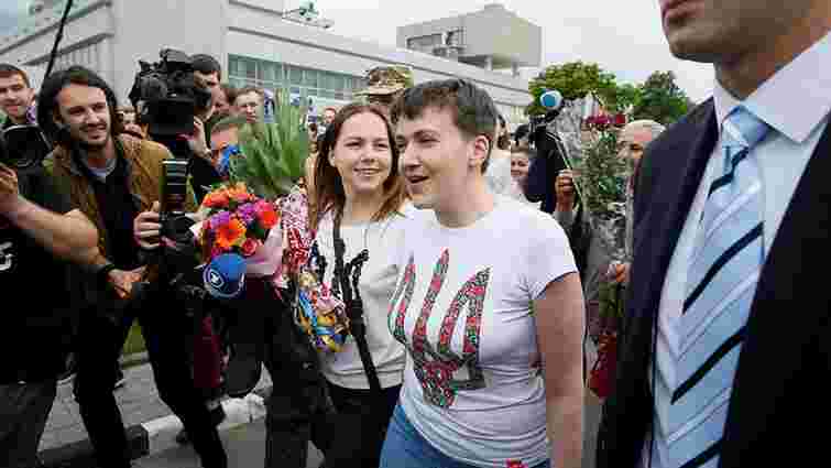 Європейська спільнота привітала звільнення Надії Савченко з російського полону
