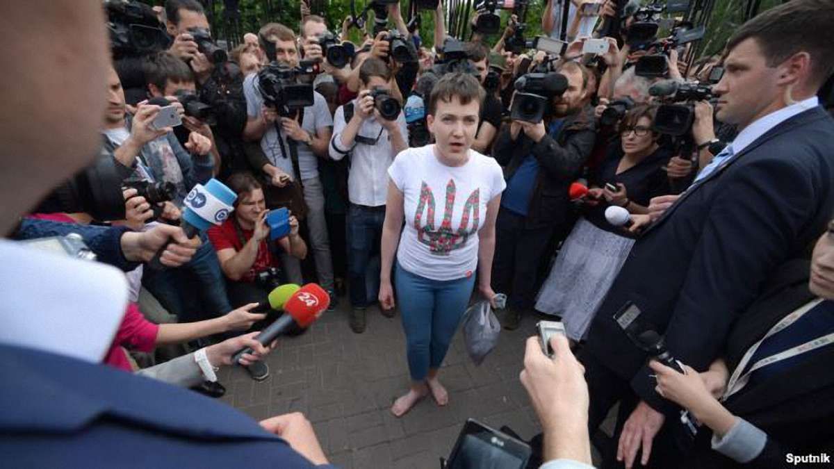 У соцмережах почали з'являтися фейкові акаунти Надії Савченко