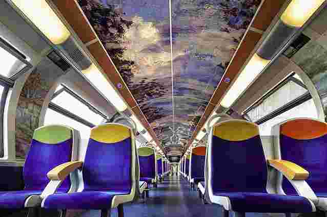 У Франції поїзди прикрасили репродукціями живописців-імпресіоністів