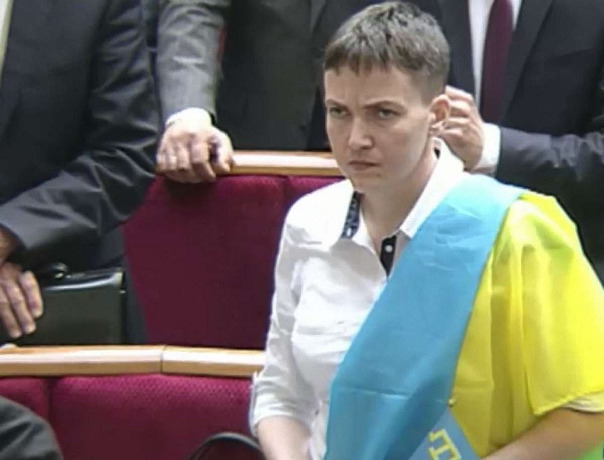 Надія Савченко закликала нардепів працювати на звільнення в’язнів Кремля
