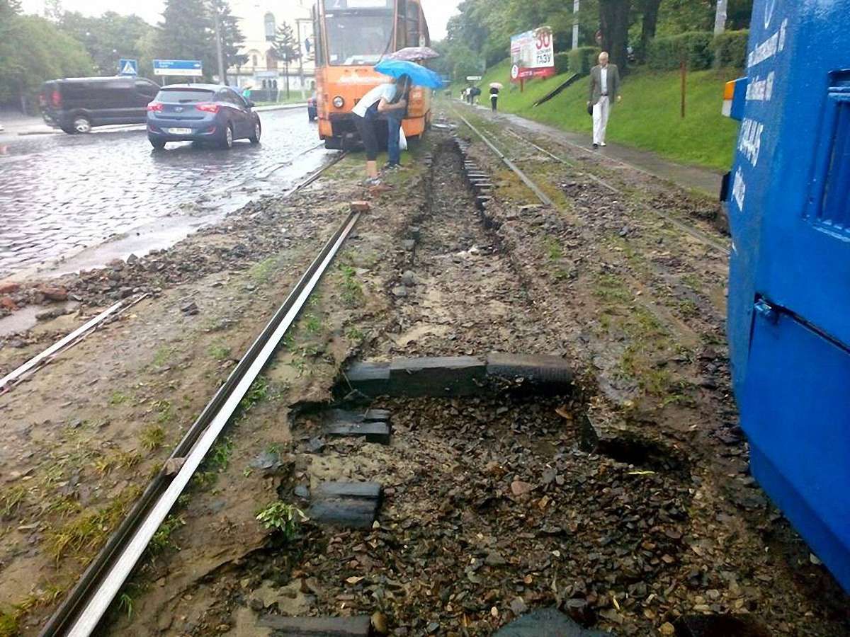 У Личаківському районі Львова не ходять трамваї