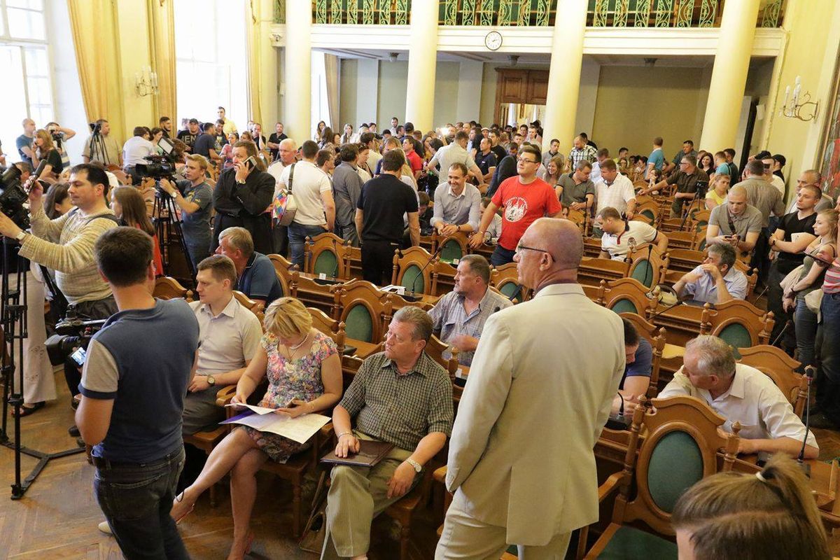 Львівська міськрада не підтримала ухвалу про недовіру Садовому