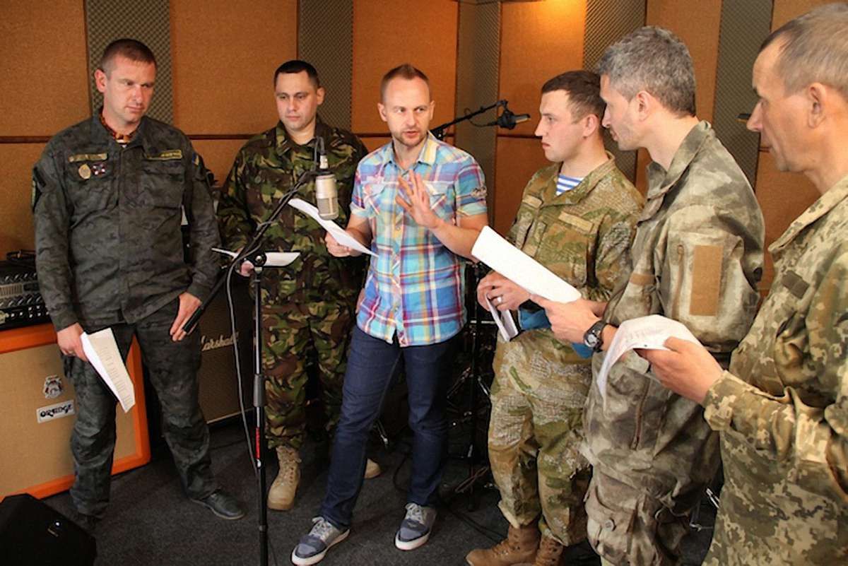 П’ятеро бійців АТО записали пісню, давши старт проекту #ПісніВійни