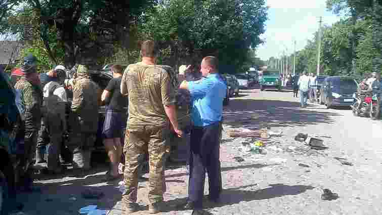 На Житомирщині після стрілянини поліція затримала 9 чоловіків