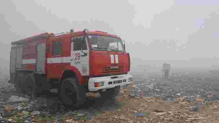 СБУ з'ясує причини пожежі на Грибовицькому сміттєзвалищі