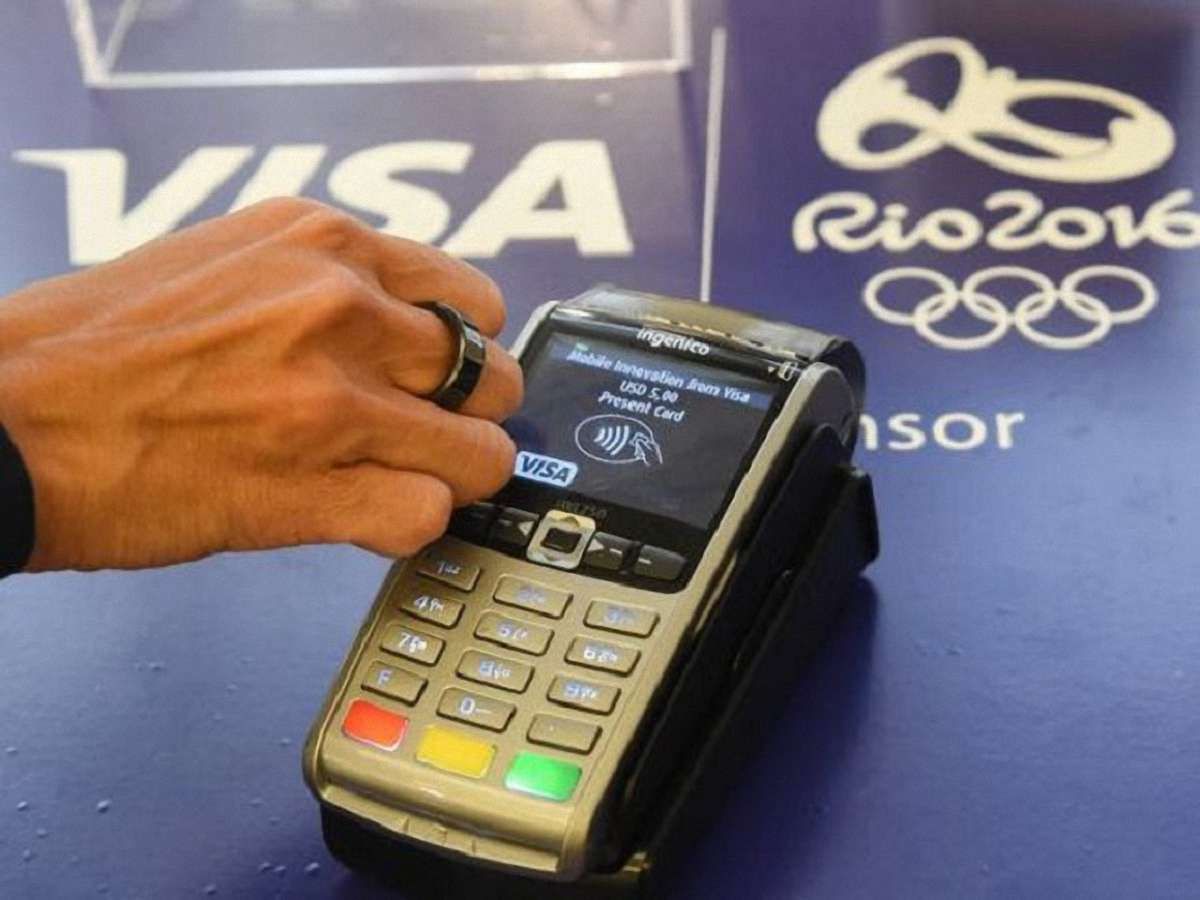 Visa створила водонепроникну й надійно захищену від хакерів платіжну каблучку