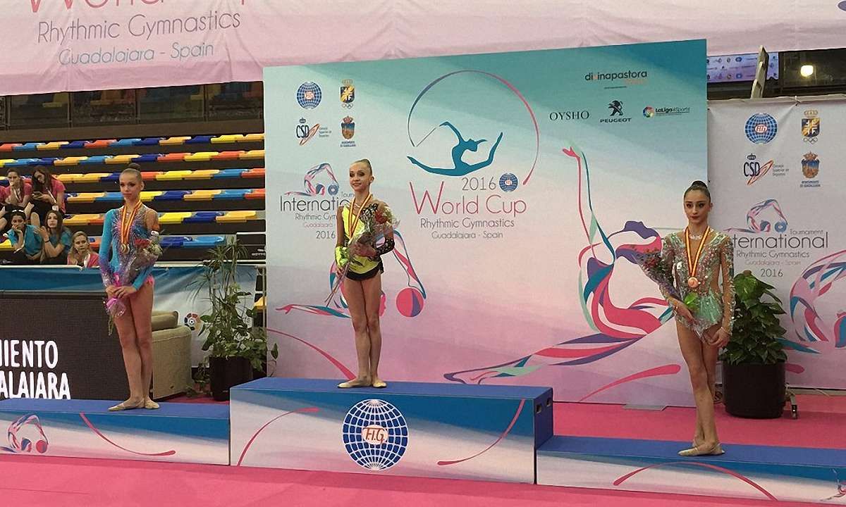13-річна львів’янка перемогла на етапі Кубка світу з художньої гімнастики