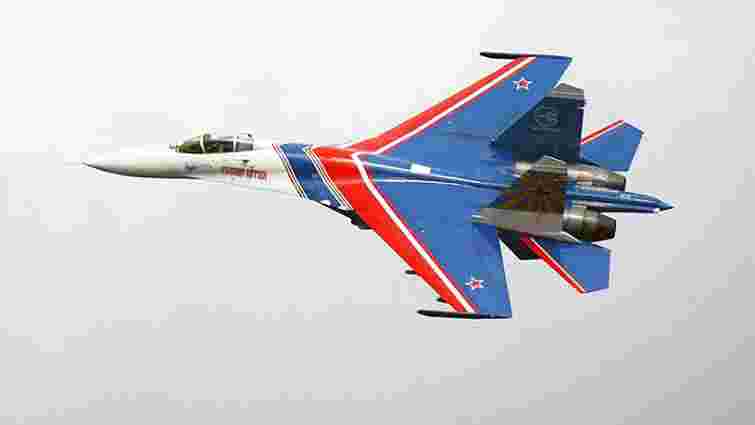 Під Москвою розбився російський винищувач Су-27