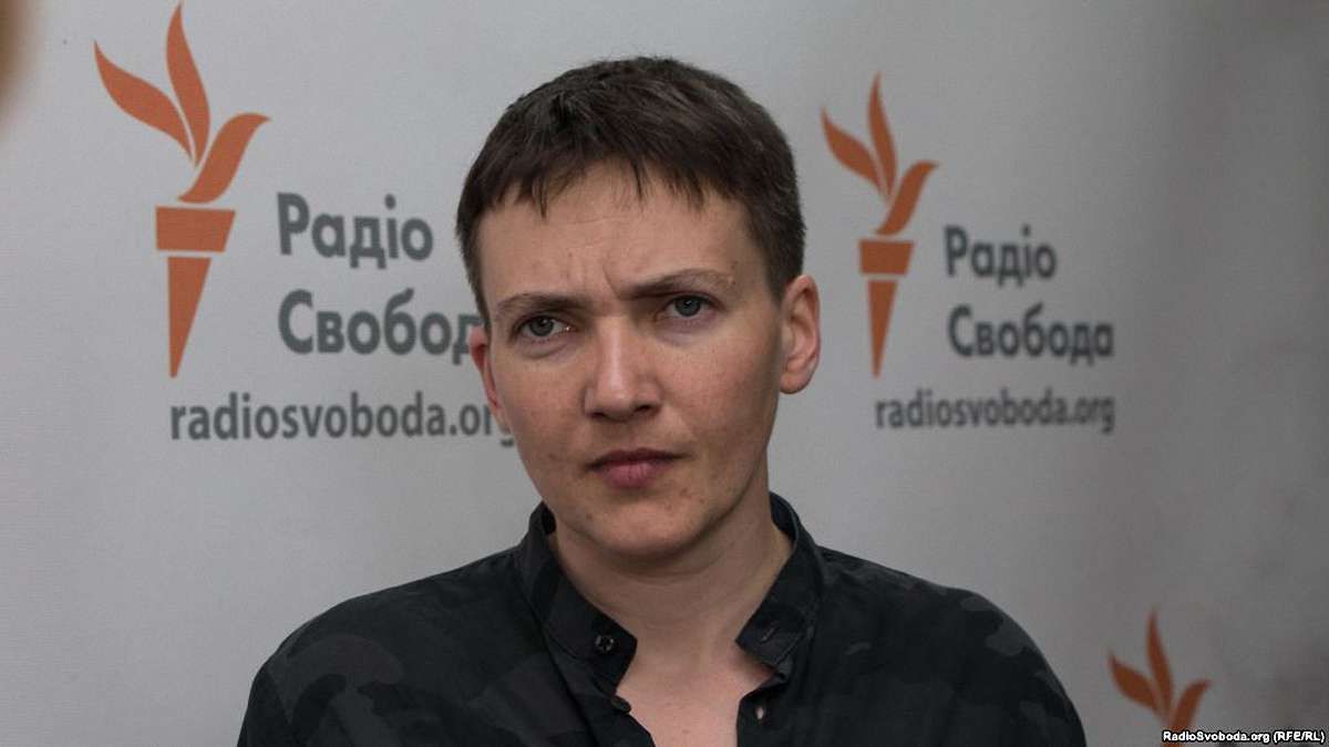 Савченко уточнила, з якими представниками донбаських терористів готова вести перемовини