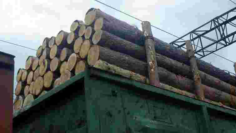У вагонах із львівською деревиною, яку перевозили до ЄС, виявили порушення