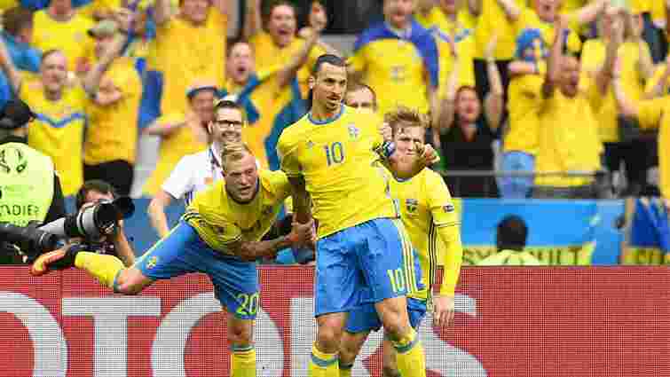 Збірна Швеції зіграла внічию з ірландцями на Євро-2016