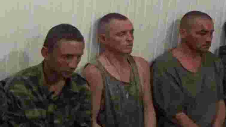 СБУ показала відео допиту восьми бойовиків, захоплених у полон під Маріуполем