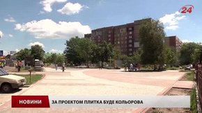 На Сихові завершують облаштування нового громадського простору