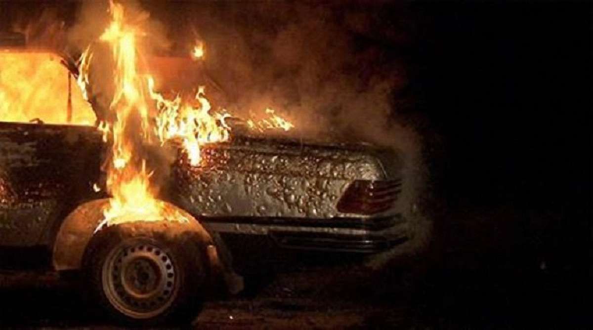 За добу на Львівщині горіли чотири автомобілі