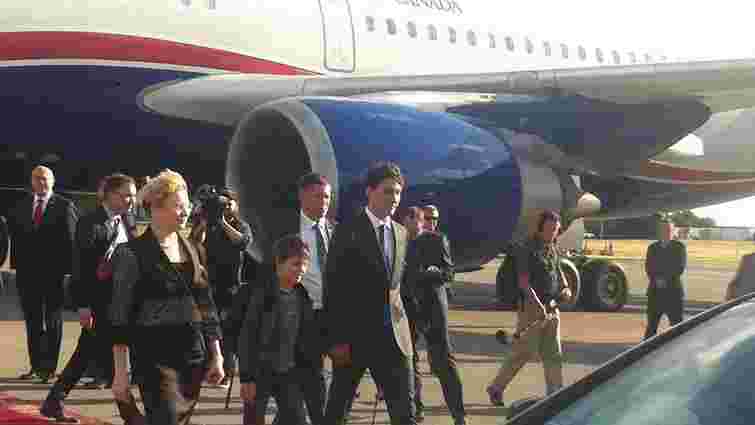 До України з офіційним візитом прибув прем'єр-міністр Канади Джастін Трюдо