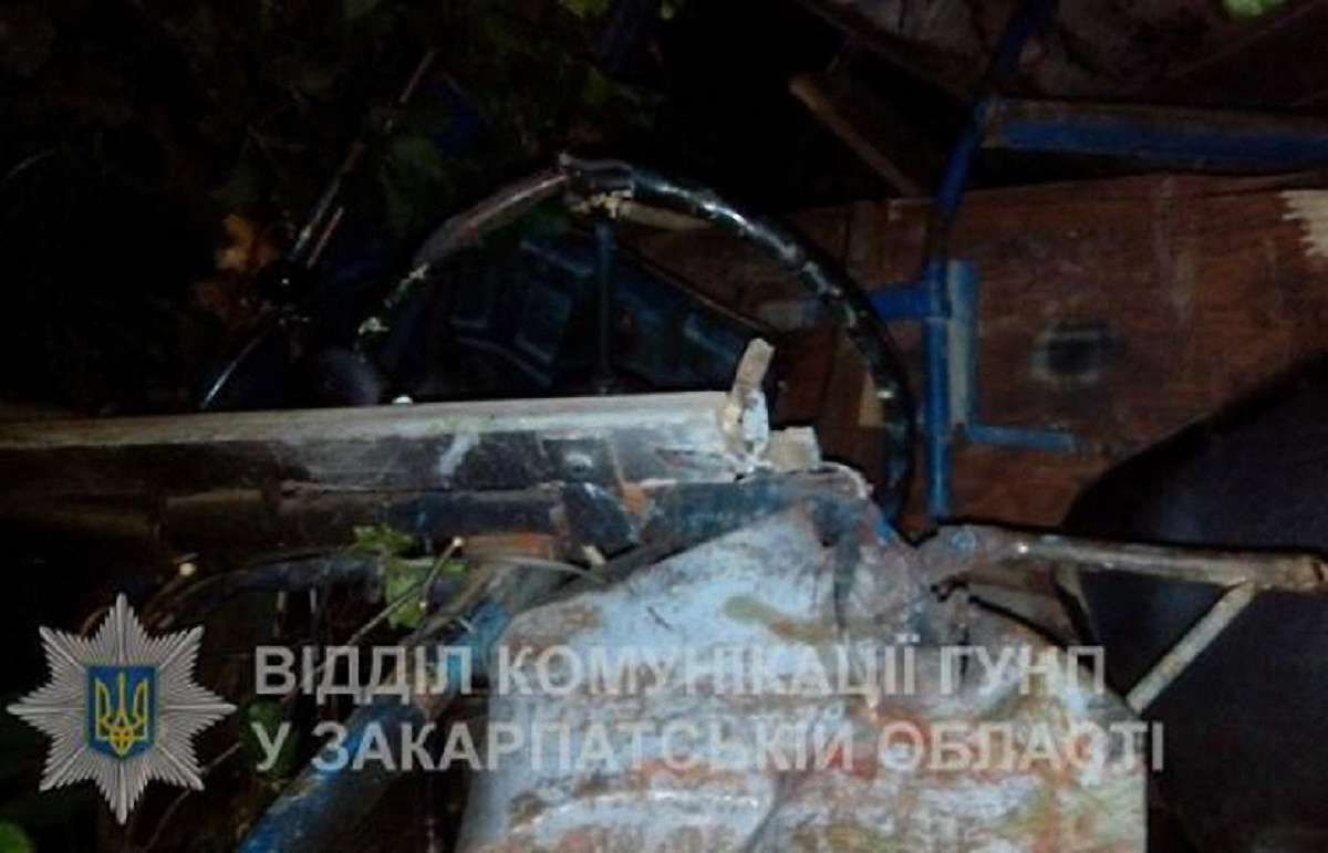 Саморобне авто з львівськими молодятами розбилось в Карпатах