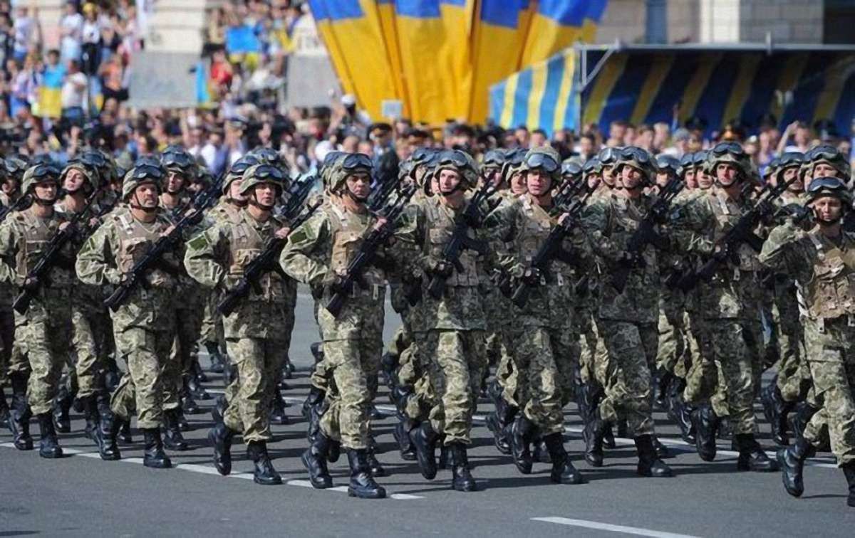 Україна відзначить 25-ту річницю Незалежності військовим парадом